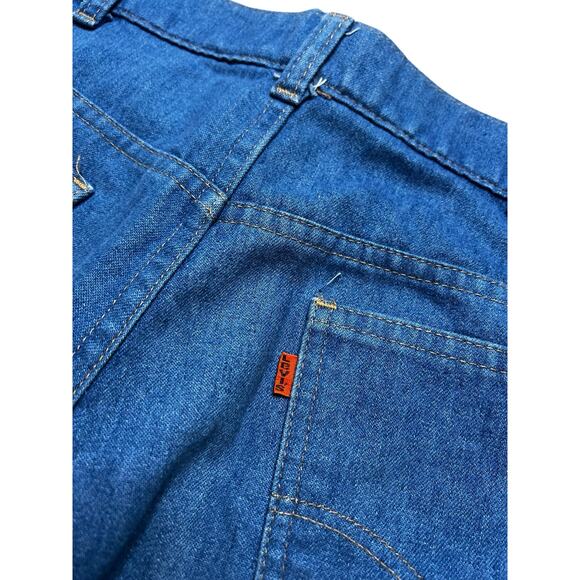 Vintage 1980s LEVI'S Skosh More Room Orange Tab Denim Men's Jeans Unworn 34x29 - Picture 4 of 13